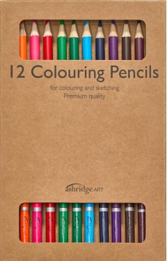 12 Pack Coloured Pencil Set